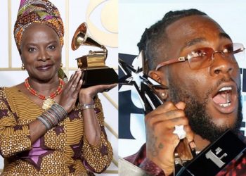 Angelique Kidjo dedicates Grammy Award to Burna Boy