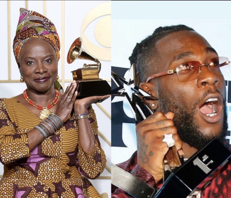 Angelique Kidjo dedicates Grammy Award to Burna Boy