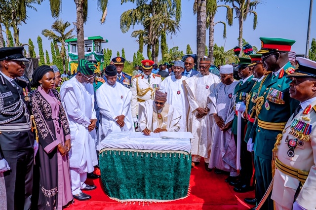 President Buhari presides over 2020 wreath laying ceremony for fallen heroes