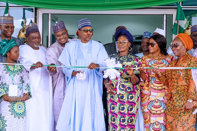 President Buhari commissions HQ building of Federal Ministry of Women Affairs in Abuja on 16th Jan 2020