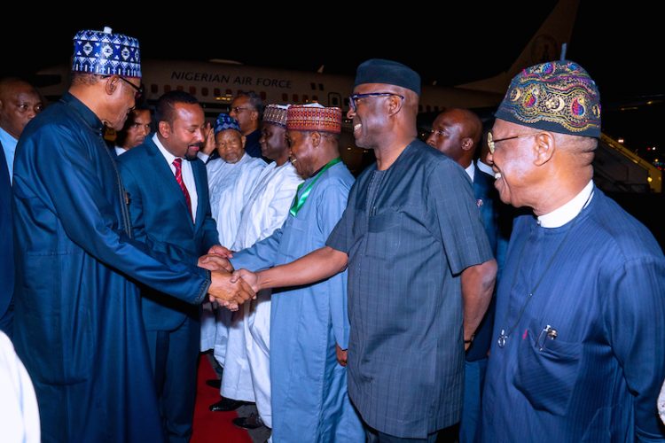 Photos: President Buhari arrives Addis-Ababa, Ethiopia