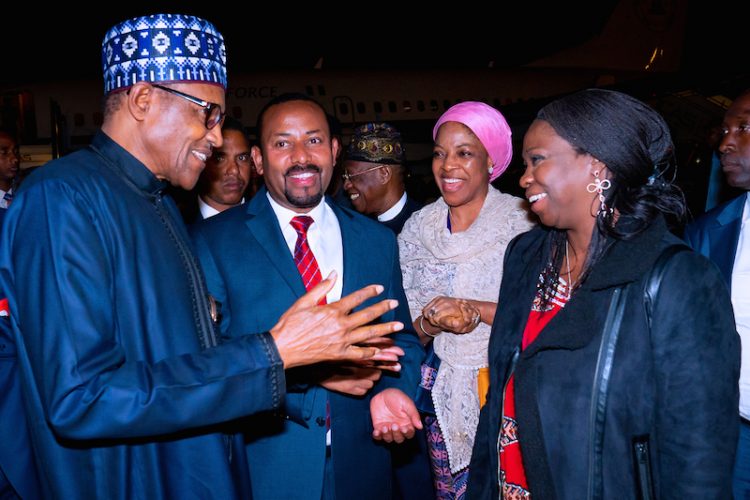 Photos: President Buhari arrives Addis-Ababa, Ethiopia