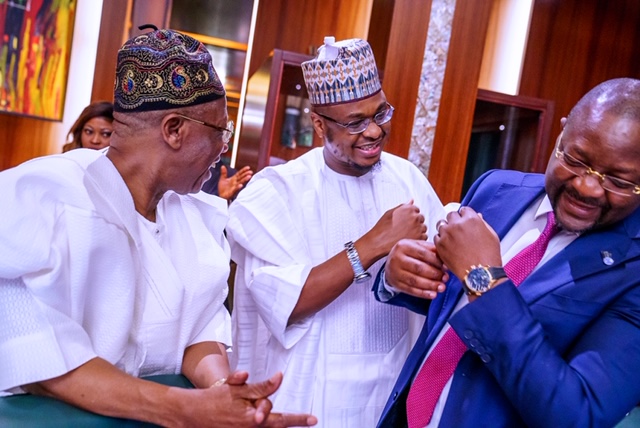 Photos: President Buhari Swears-In National Assembly Service Commission Members in State House on 26th Feb 2020
