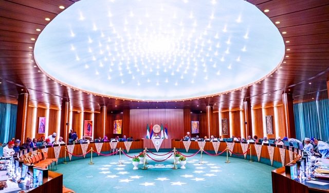 Photos: President Buhari Swears-In National Assembly Service Commission Members in State House on 26th Feb 2020