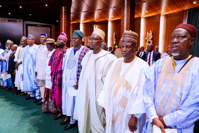 Photos: President Buhari Swears-In National Assembly Service Commission Members in State House on 26th Feb 2020