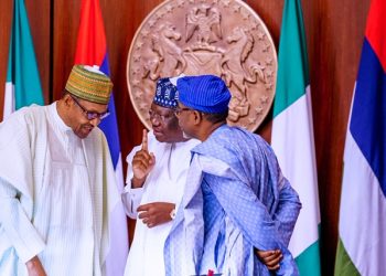 Photos: President Buhari Swears-In National Assembly Service Commission Members in State House on 26th Feb 2020