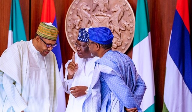 Photos: President Buhari Swears-In National Assembly Service Commission Members in State House on 26th Feb 2020