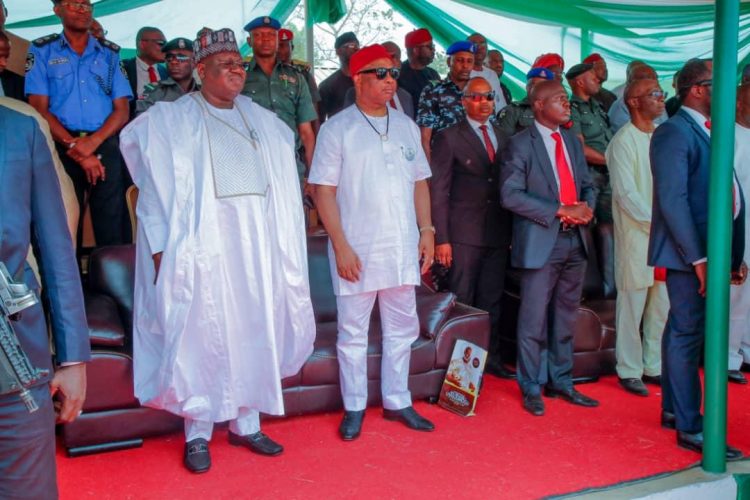 Photos: Lawan, Uzodinma, Omo-Agege bid farewell to late Senator Benjamin Uwajumogu