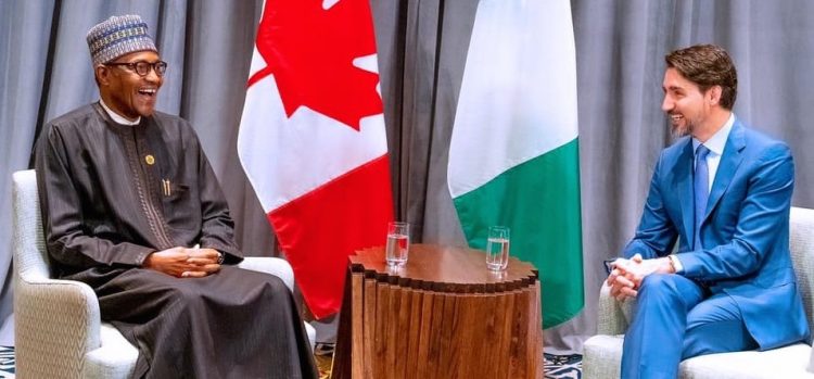Buhari, Trudeau hold talks on strengthening Nigeria, Canada relations