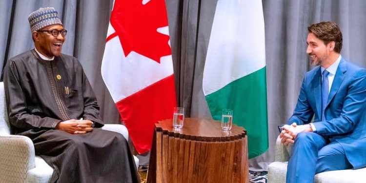 Buhari, Trudeau hold talks on strengthening Nigeria, Canada relations