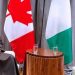 Buhari, Trudeau hold talks on strengthening Nigeria, Canada relations