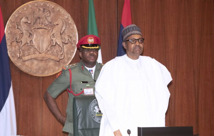 President Buhari presides over FEC meeting, on Wednesday