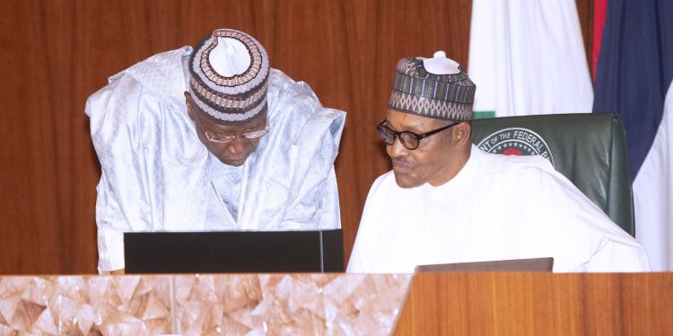 President Buhari presides over FEC meeting, on Wednesday