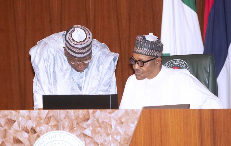 President Buhari presides over FEC meeting, on Wednesday