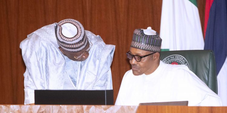 President Buhari presides over FEC meeting, on Wednesday
