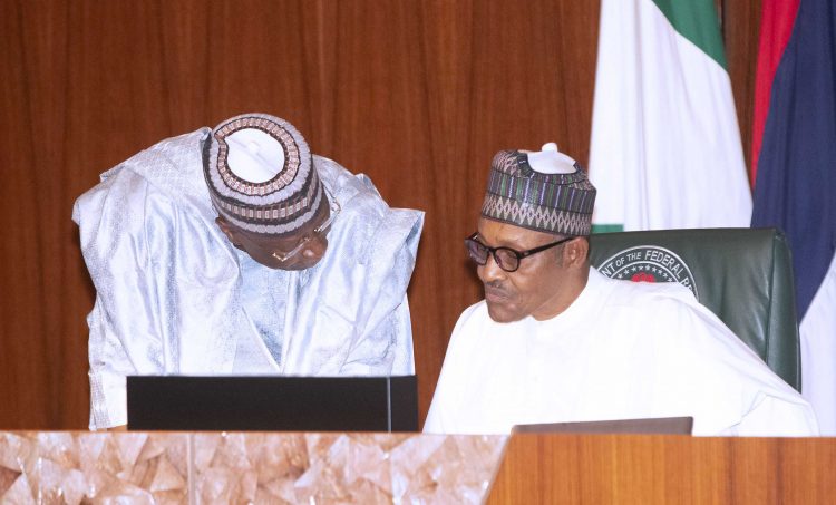 President Buhari presides over FEC meeting, on Wednesday