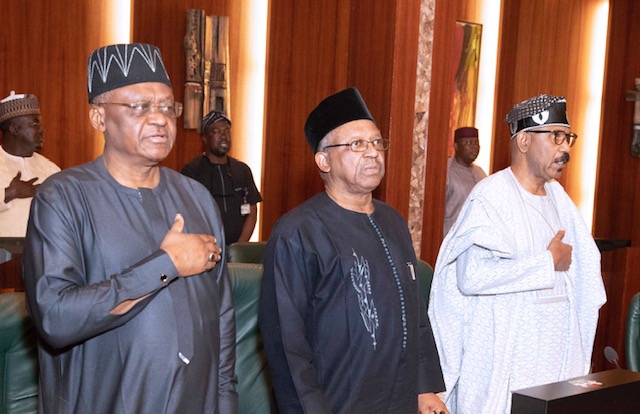President Buhari presides over FEC meeting, on Wednesday