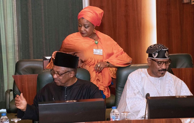President Buhari presides over FEC meeting, on Wednesday