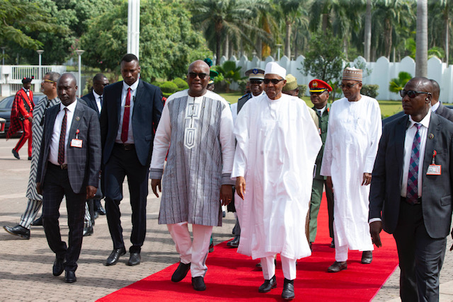 Photos: President Buhari receives President Of Burkina Faso H.E Kabore