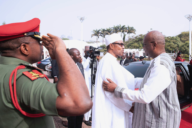 Photos: President Buhari receives President Of Burkina Faso H.E Kabore