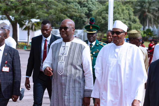 Photos: President Buhari receives President Of Burkina Faso H.E Kabore