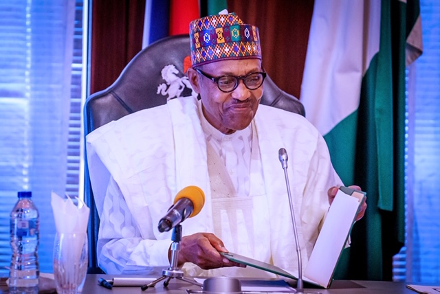 Photos: President Buhari Officially presents to the Public, The Nigeria Visa Policy (NVP) 2020 in State House on 4th Feb 2020