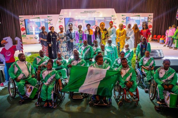 Nigeria First Lady opens Abuja 2020 Para Powerlifting World Cup