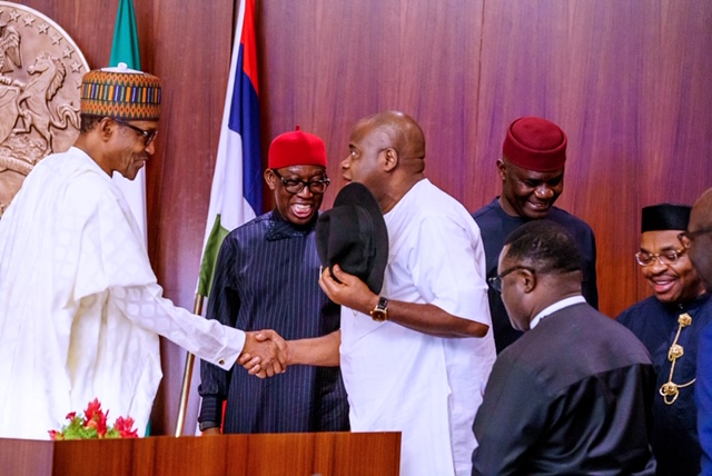 President Buhari inaugurates NDDC Advisory Committee