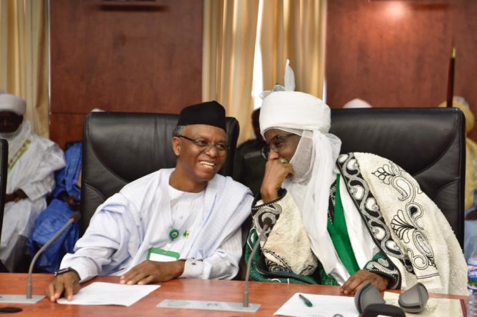 BREAKING: El-Rufai appoints deposed Kano Emir, Sanusi Into KADIPA board