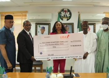 Combating Covid-19: FCTA gets N500m donation from UBA