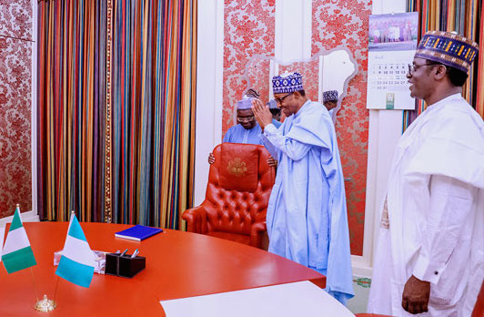 Boko Haram: Buhari meets Yobe governor, tasks army on sustained fight against insurgents