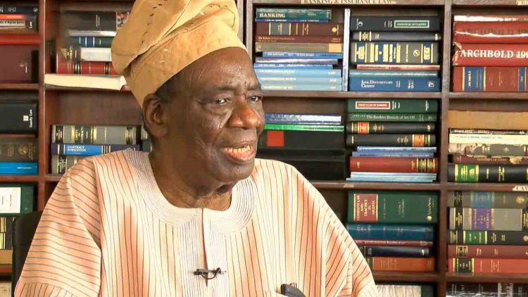 Buhari mourns former Attorney General, Chief Richard Akinjide