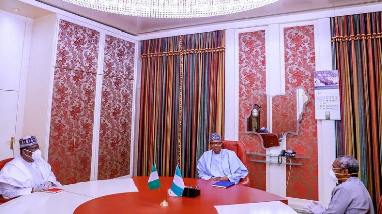 COVID-19: National Assembly leadership meets Buhari, wants free electricity for Nigerians during lockdown