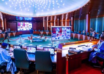 President Buhari presides over FEC online and appoints Ibrahim Gambari as new Chief of Staff in State House on 13th May 2020