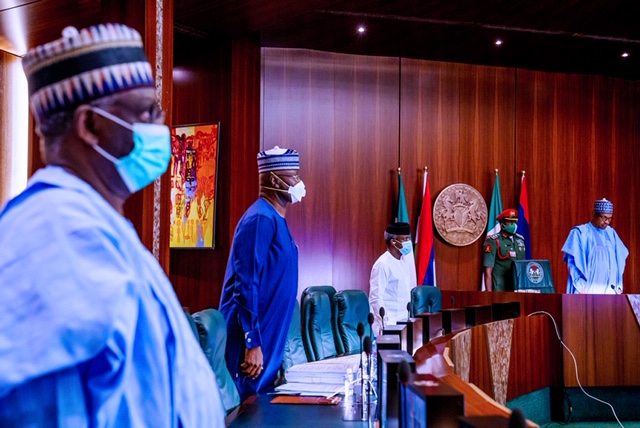 President Buhari presides over FEC online and appoints Ibrahim Gambari as new Chief of Staff in State House on 13th May 2020