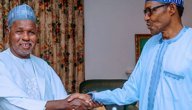Buhari condoles with Masari over mother-in-laws death