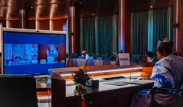 COVID-19: Buhari seeks international cooperation, assures of intensified efforts to halt community spread