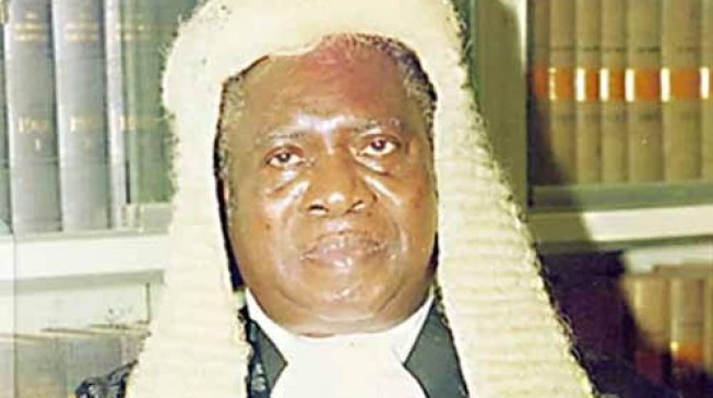 Buhari mourns Justice Adolphus Godwin Karibi-Whyte