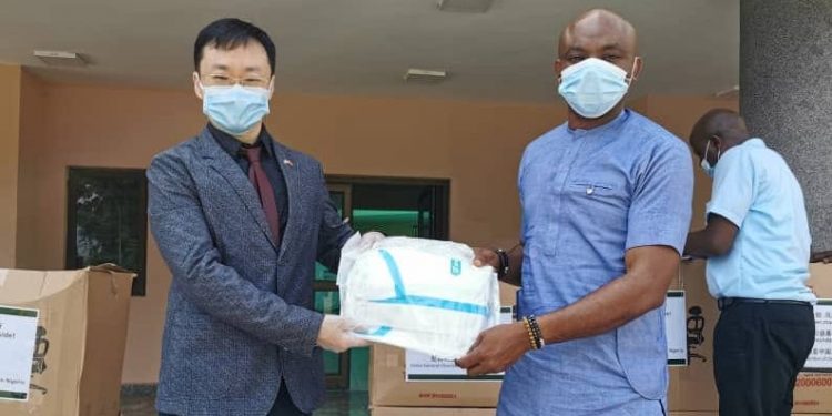 COVID-19: China Chambers of Commerce donates 16,000 masks, 450 protective suits to NUJ