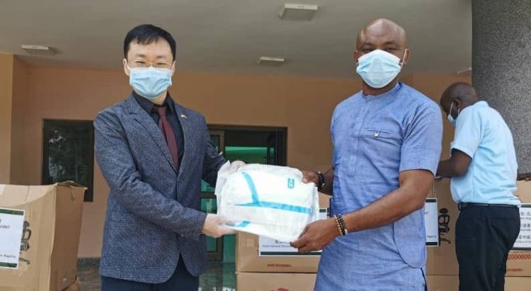 COVID-19: China Chambers of Commerce donates 16,000 masks, 450 protective suits to NUJ
