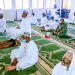 President Buhari attends Juma’at Prayers at State House Mosque