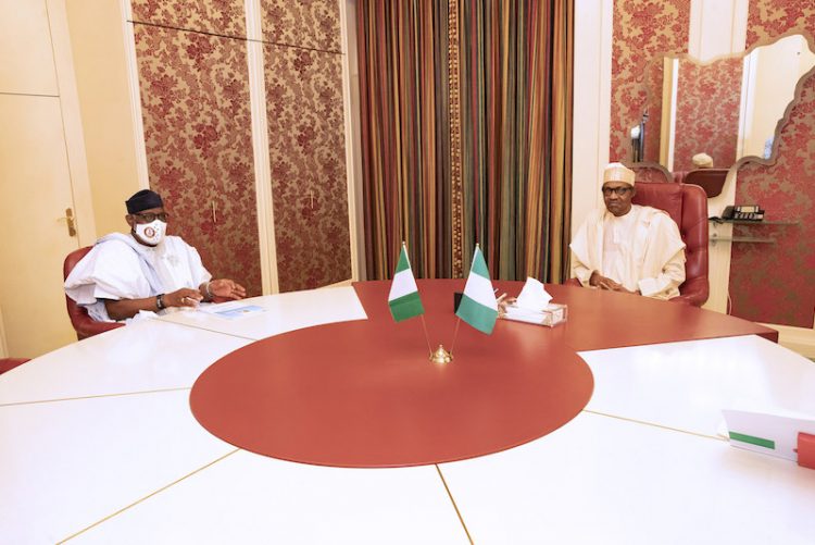 Governor Akeredolu meets Buhari, says he’s ready for direct or indirect primary election