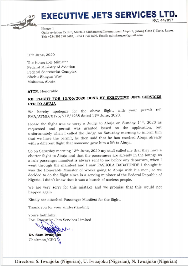 FG suspends Executive Jet, pilot for flying Naira Marley to Abuja using false information