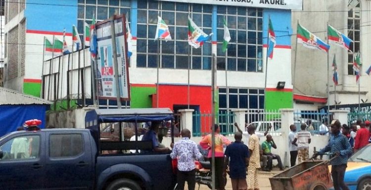 APC NEC Dissolves National Working Committee