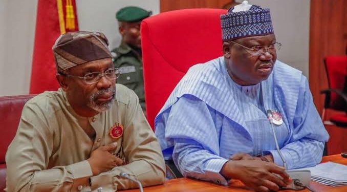 Senate President felicitates with House Speaker Gbajabiamila @58