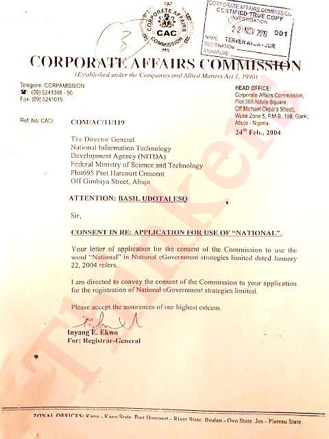 How Interior Ministry paid N1.1 billion to fraudulently registered ‘National eGovernment Strategies Limited’