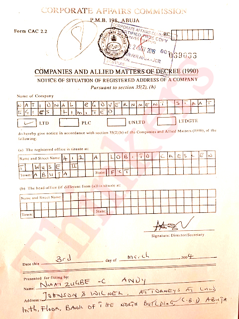 How Interior Ministry paid N1.1 billion to fraudulently registered ‘National eGovernment Strategies Limited’