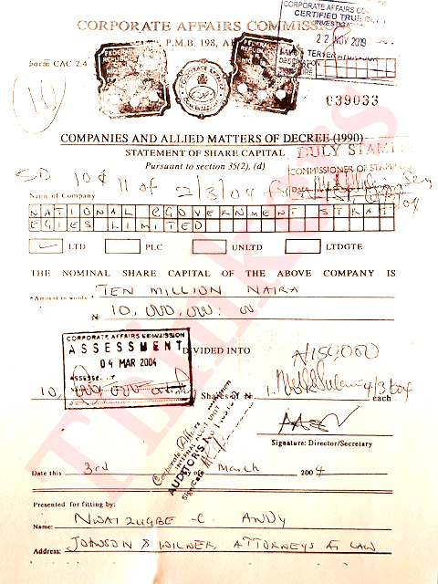 How Interior Ministry paid N1.1 billion to fraudulently registered ‘National eGovernment Strategies Limited’