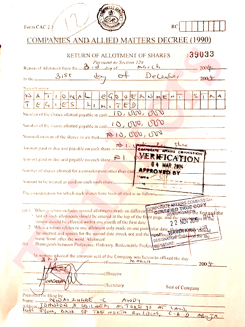 How Interior Ministry paid N1.1 billion to fraudulently registered ‘National eGovernment Strategies Limited’