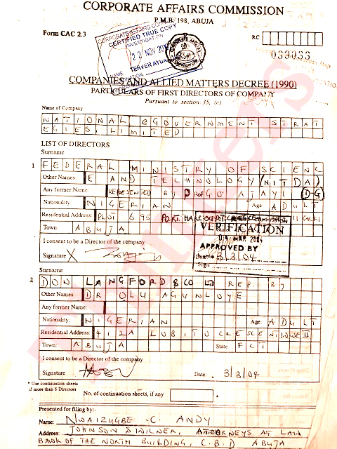 How Interior Ministry paid N1.1 billion to fraudulently registered ‘National eGovernment Strategies Limited’